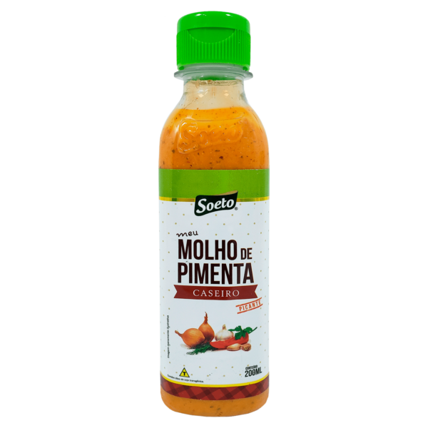 Molho de Pimenta Caseiro Picante 200ml